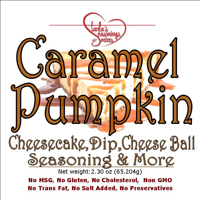 Caramel Pumpkin Cheesecake or Caramel Pumpkin Fruit Dip Mix