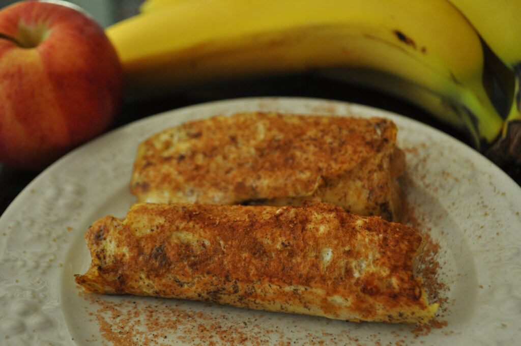 Stuffed French Toast Roll Ups