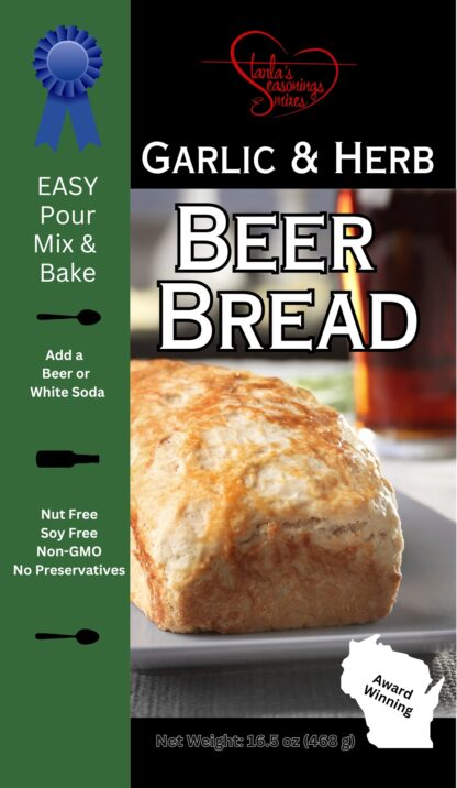 Garlic and Herb Beer Bread
