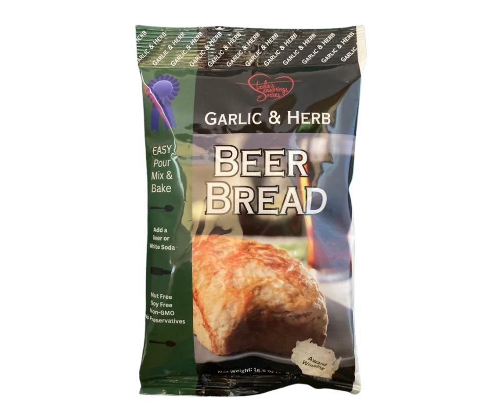 Garlic and Herb Beer Bread
