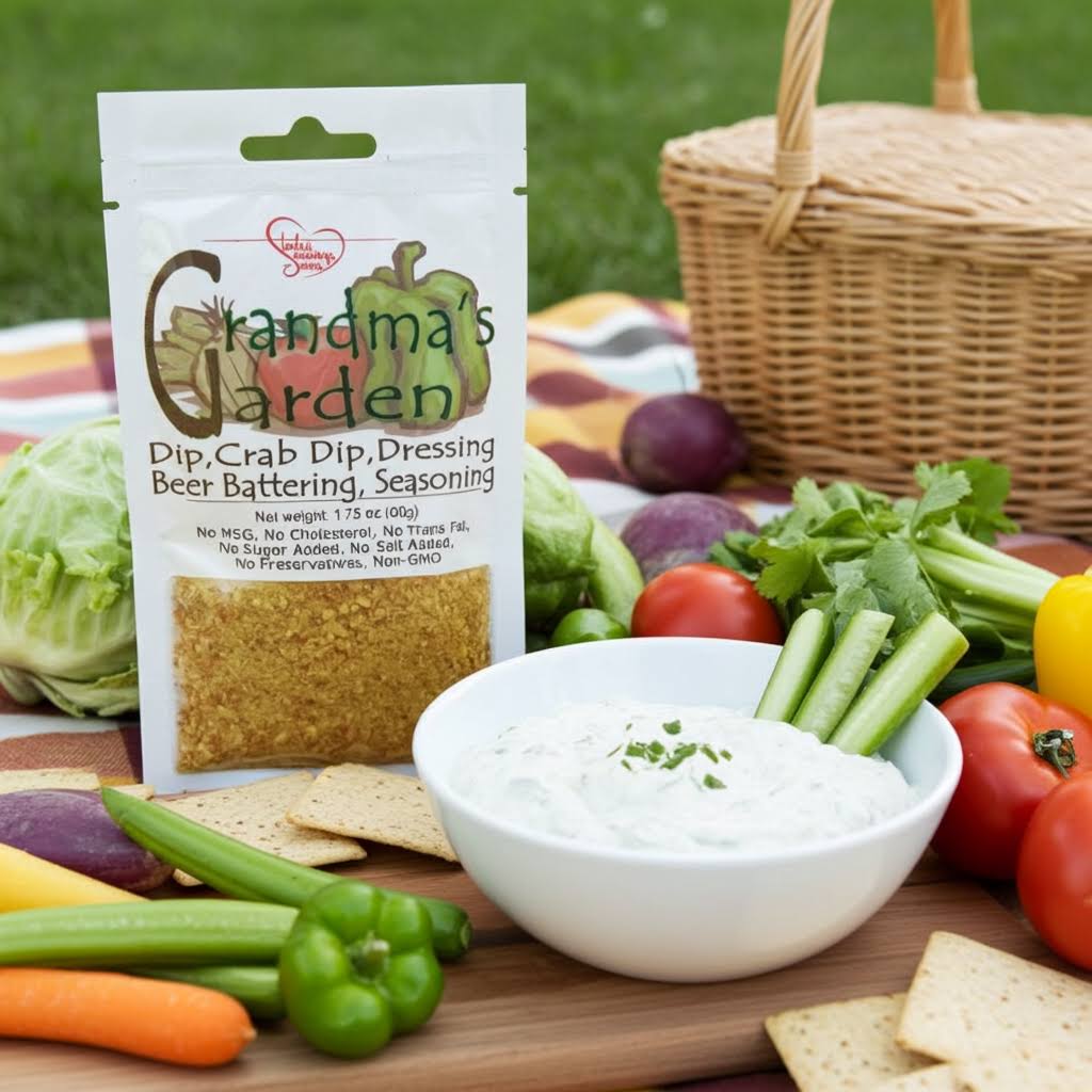 Grandma's Garden Vegetable and Chip Dip Mix