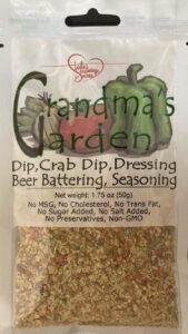 Grandma's Garden Seasoning Mix or Grandma's Garden Dip Mix