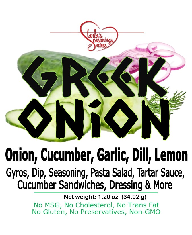 Greek Onion Seasoning Mix or Greek Onion Dip Mix