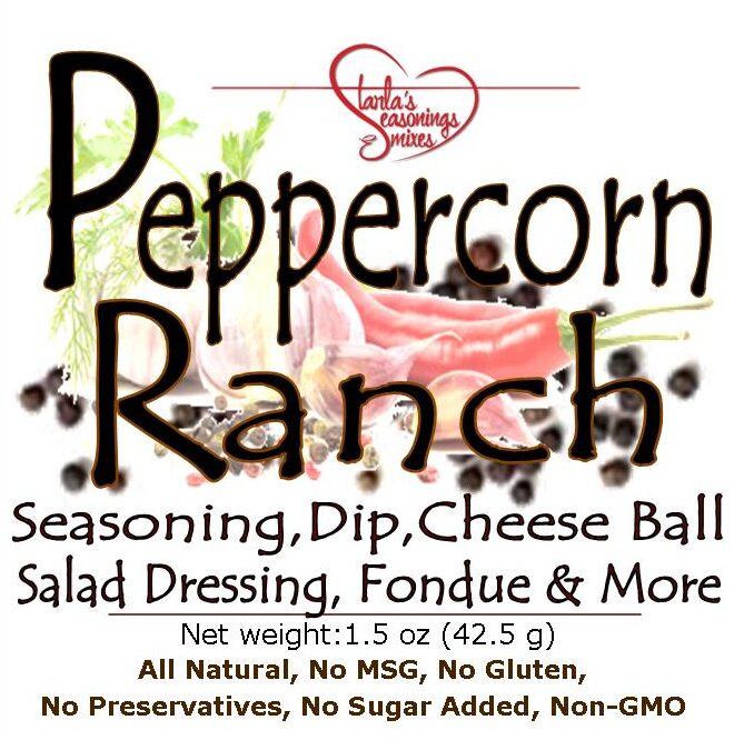 Peppercorn Ranch Seasoning or Peppercorn Ranch Dip Mix