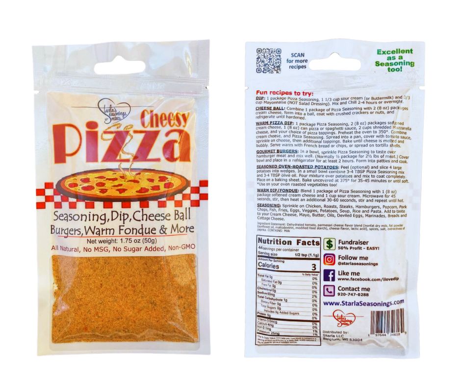 Pizza Seasoning Mix or Pizza Dip Mix