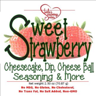 Sweet Strawberry Seasoning Mix, Sweet Strawberry Fruit Dip Mix