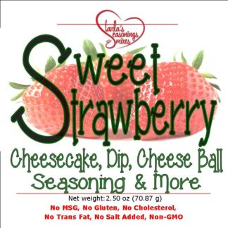Sweet Strawberry Seasoning Mix, Sweet Strawberry Fruit Dip Mix