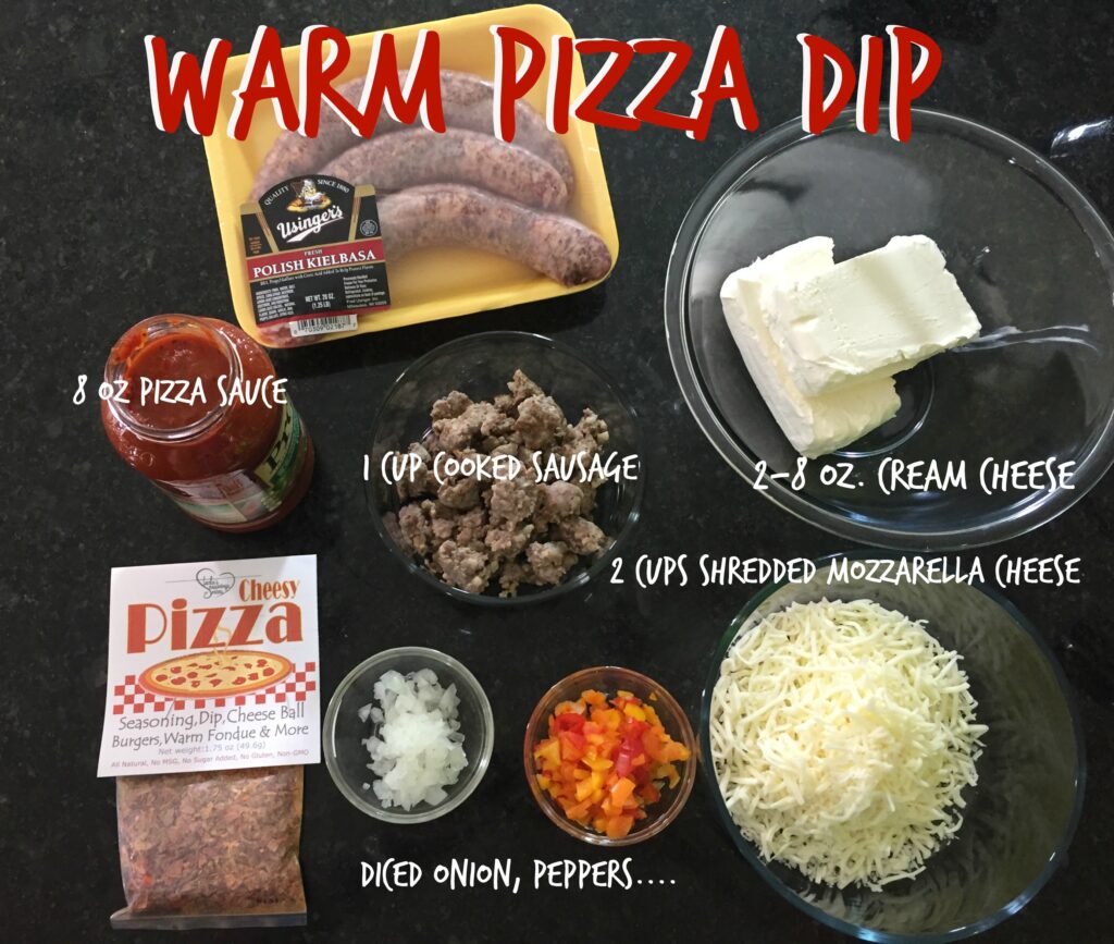 Warm Pizza Dip