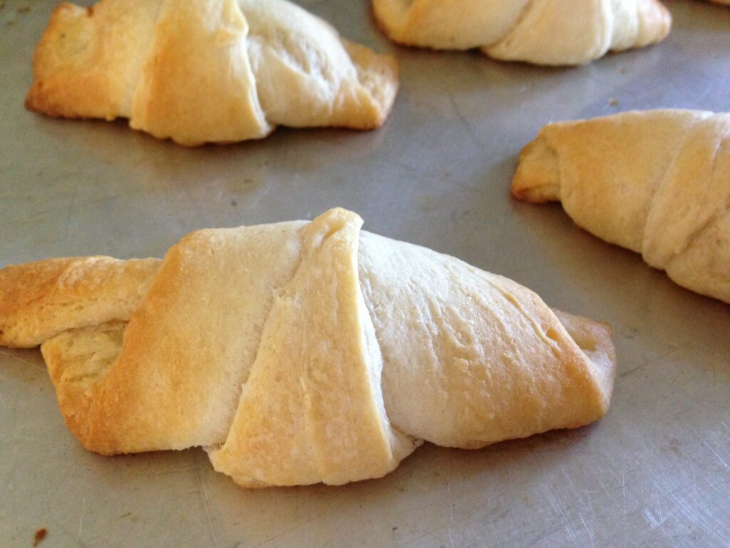 Cream Cheese Crescent Roll Up