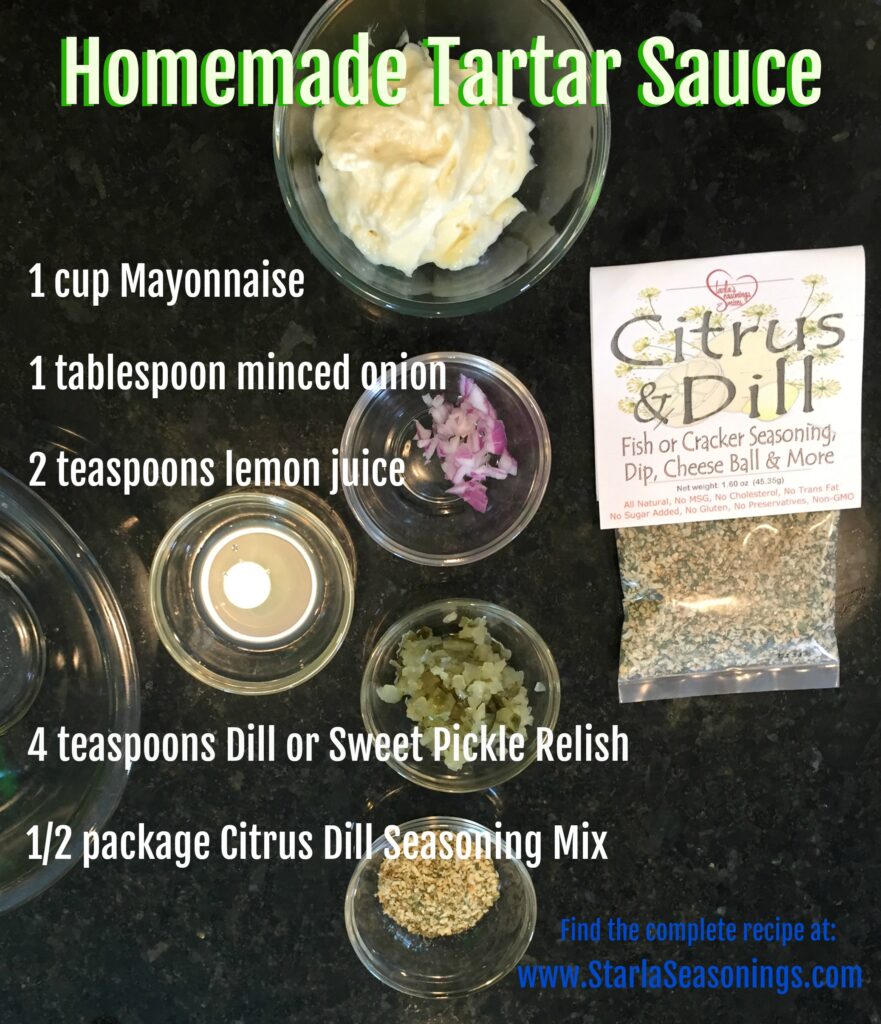 homemade tartar sauce