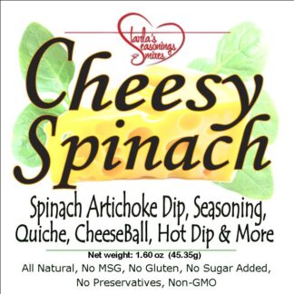Cheesy Spinach Seasoning or Cheesy Spinach Dip Mix