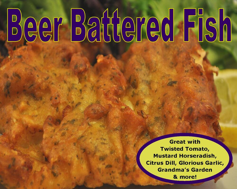 Seasoned Beer Battered Fish