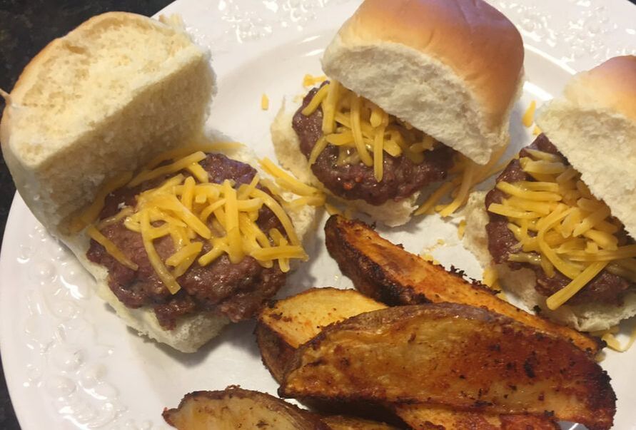 ​Peppercorn Ranch Venison Beer Sliders