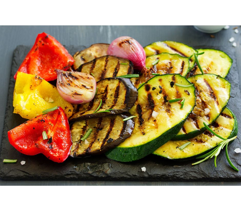 grilled seasoned zucchini