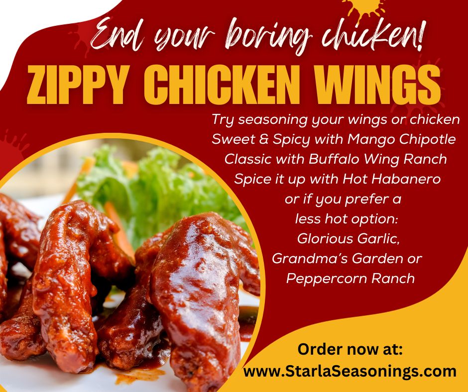Zippy Buffalo Wing Ranch Chicken Wings