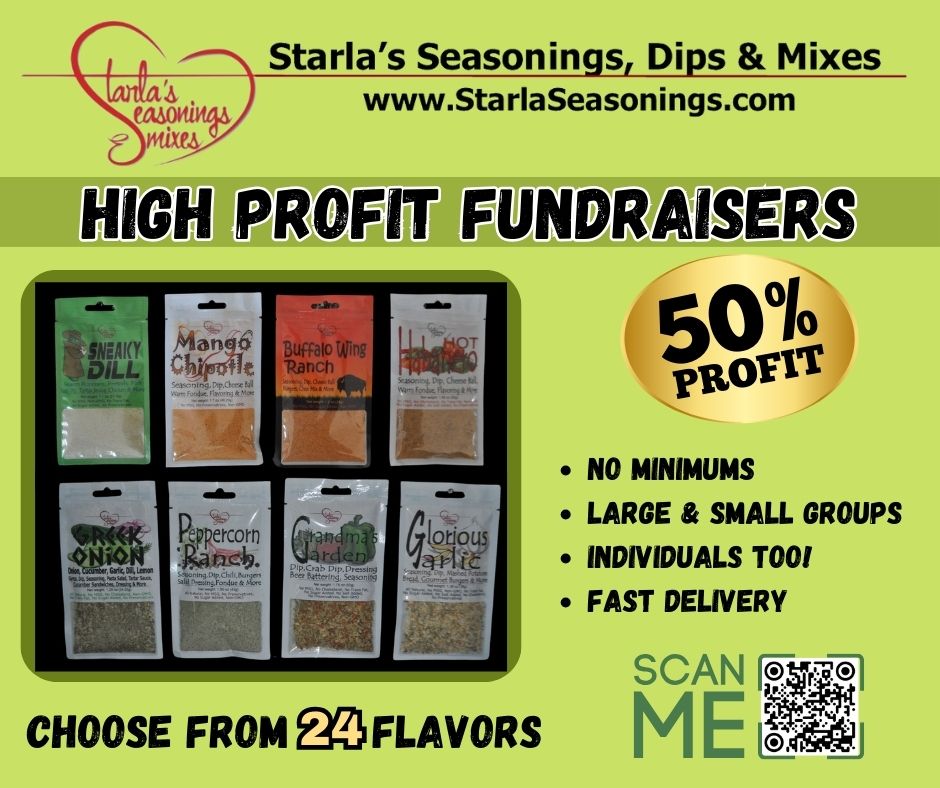 50% Profit Seasoning and Dip Fundraiser