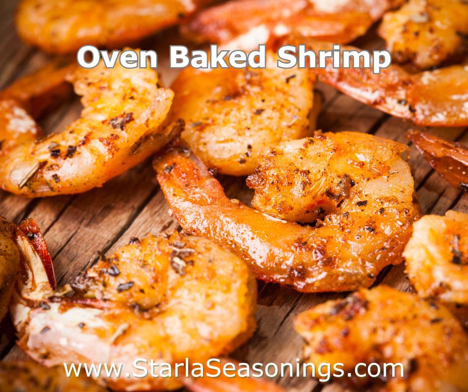 Oven Baked Garlic Shrimp