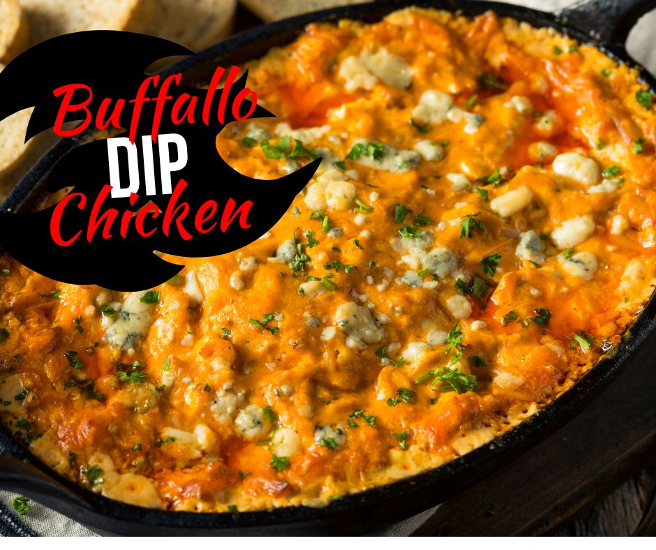 Warm Buffalo Chicken Dip