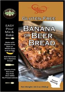 Gluten Free Bread Mix or Gluten Free Banana Bread Mix. Wisconsin's grand champion mix