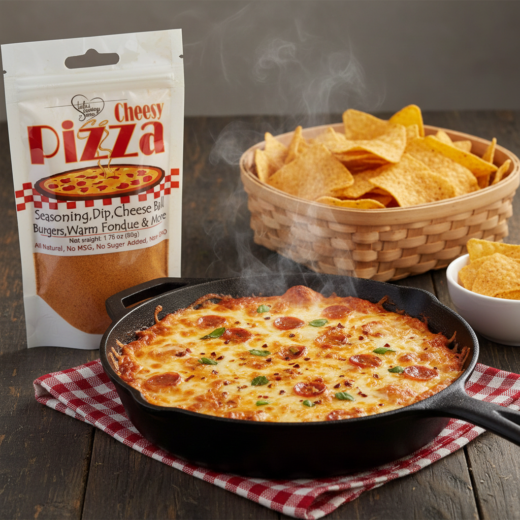 Warm Cheesy Pizza dip
