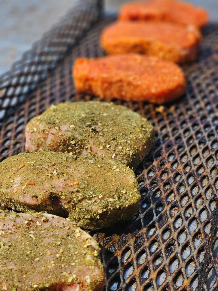Starla's Sneaky Dill seasoned pork chop rub
