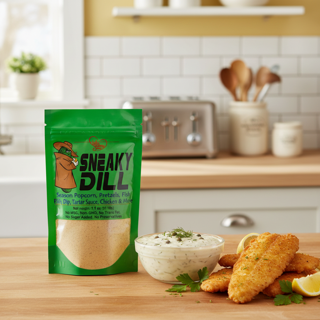 Sneaky Dill Seasoning Mix Homemade Tartar Sauce