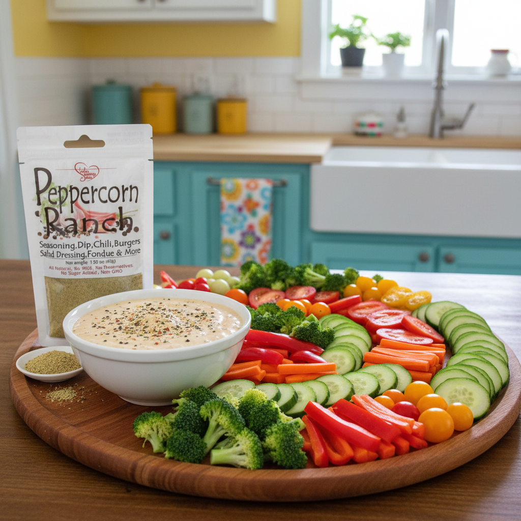 Starla's Peppercorn Ranch Seasoning Mix or Peppercorn Ranch Dip Mix