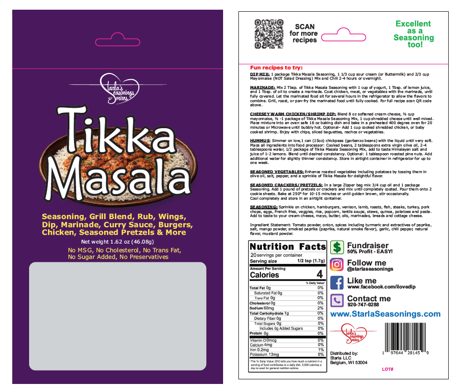 Tikka Masala Seasoning or Tikka Masala Dip Mix