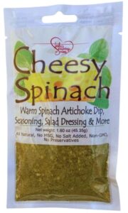 Cheesy Spinach Seasoning or Cheesy Spinach Dip Mix